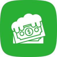 Money Laundering Creative Icon Design vector