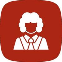 Judge Creative Icon Design vector