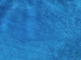 Light blue velvet fabric texture used as background. Empty light blue fabric background of soft and smooth textile material. There is space for text... photo