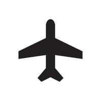 Airplane icon vector design