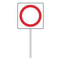 Traffic sign vector design