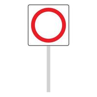 Traffic sign vector design