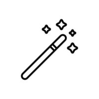 Magic wand vector design