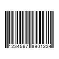 Bar code illustration vector design