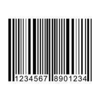 Bar code illustration vector design