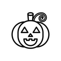 Pumpkin ghost vector design