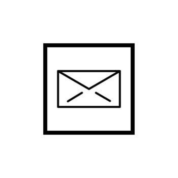 Email and message icon vector design