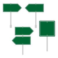 Direction signpost vector design