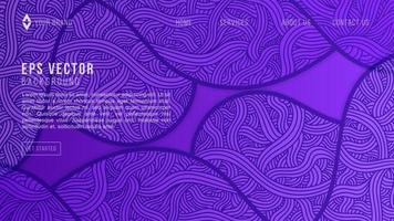 Blue Doodle Web Design Abstract Background EPS Vector For Website, Landing Page, Home Page, Web Page