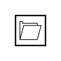 Folder icon vector design