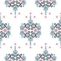 Ornate elegant antique porcelain abstract seamless pattern texture background. Geometric ethnic tribal vintage retro modern style. Fabric texture textile seamless patterns backdrop art print vector. vector
