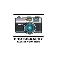 Camera Retro Logo vector