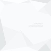 Abstract White Geometric Polygonal background. White and gray gradient background. Geometric modern design.Vector Illustration. vector