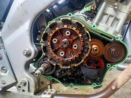 estado del motor dañado foto