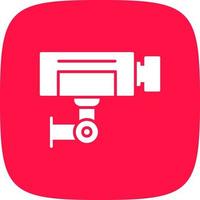 Cctv Camera Creative Icon Design vector