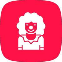 Clown Creative Icon Design vector