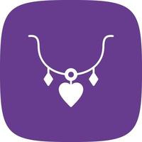 Necklace Creative Icon Design vector