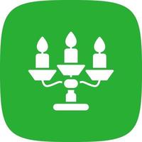Candelabra Creative Icon Design vector