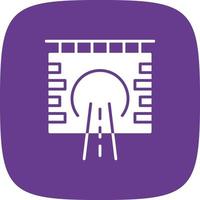 Tunnel Creative Icon Design vector