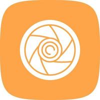 Shutter Creative Icon Design vector