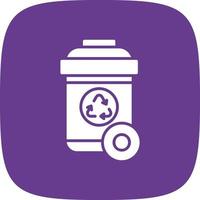 Recycle Bin Creative Icon Design vector