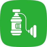 Oxygen Tank Creative Icon Design vector