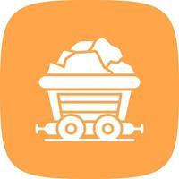 Coal Creative Icon Design vector