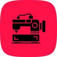 Sewing Machine Creative Icon Design vector