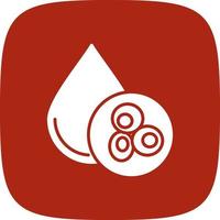 Blood Cell Creative Icon Design vector