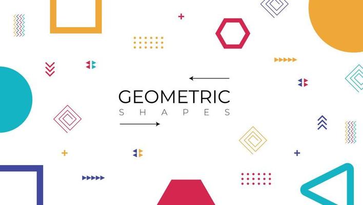 Abstract geometric style premium  background cover, cool bright cover abstract shapes vector template.