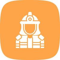 Firefighter Creative Icon Design vector