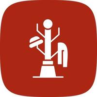 Coat Stand Creative Icon Design vector