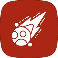 Meteorite Creative Icon Design vector