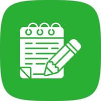 Notepad Creative Icon Design vector