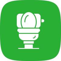 Toilet Creative Icon Design vector