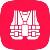 High Visibility Vest Creative Icon Design vector