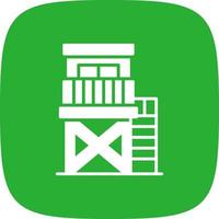 Watchtower Creative Icon Design vector