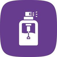 Perfume Creative Icon Design vector
