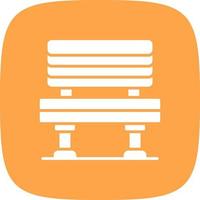 Bench Creative Icon Design vector