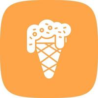 Ice Cream Creative Icon Design vector