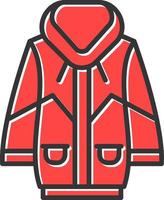 diseño de icono creativo de chaqueta vector