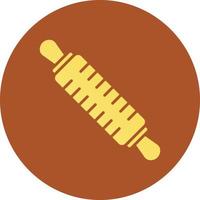 Rolling Pin Creative Icon Design vector