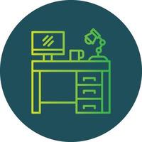 Desk Creative Icon Design vector