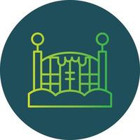 Gate Creative Icon Design vector