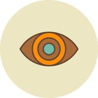diseño de icono creativo de ojo vector