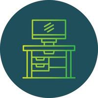 Desk Creative Icon Design vector