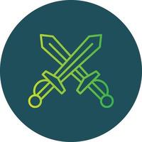 Sword Creative Icon Design vector