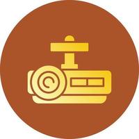 Projector Creative Icon Design vector