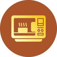 Microwave Creative Icon Design vector