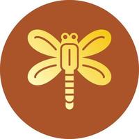 Dragonfly Creative Icon Design vector